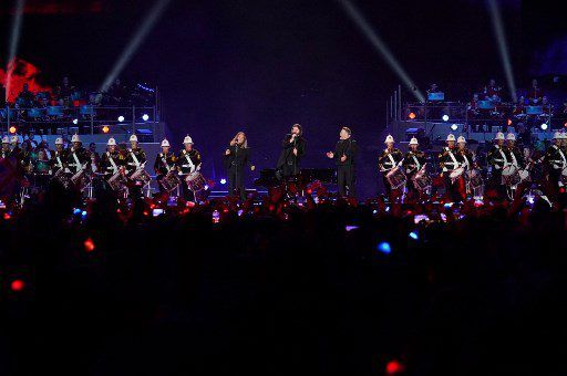 Take That se presentó durante la coronación de Carlos III como nuevo rey. Foto AFP