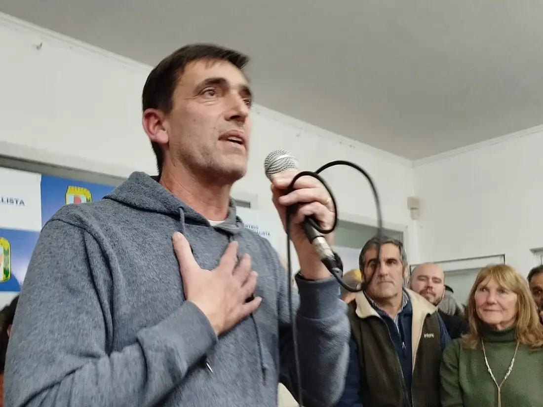 Rogelio Iparraguirre, la victoria, el balance y el agradecimiento a la militancia.