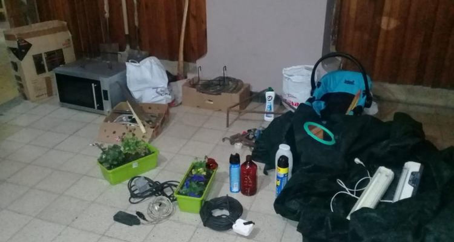 Encontraron en una vivienda elementos robados en una iglesia evangélica