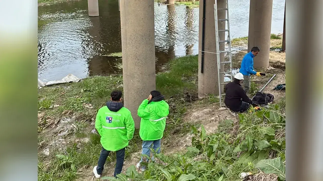 Monitoreo en tiempo real del cauce del Río Luján en Pilar.