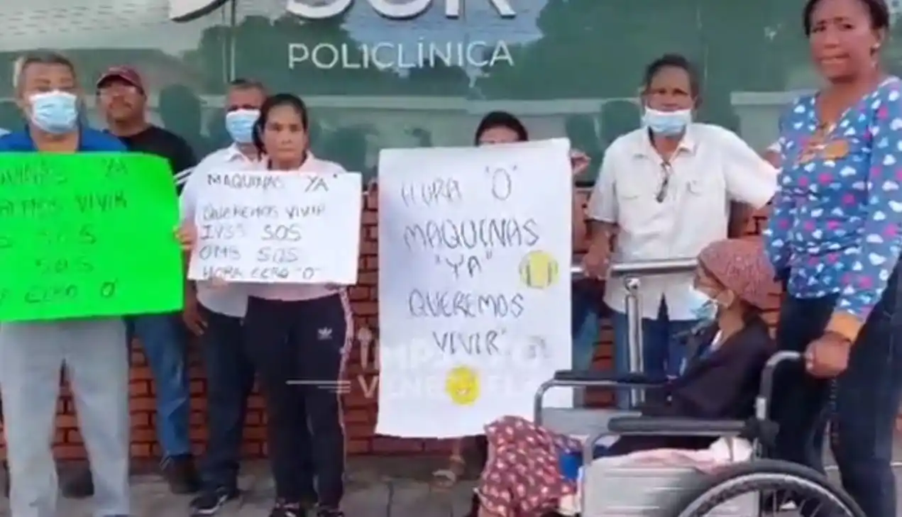 Pacientes renales en Anzoátegui ESTÁN EN RIESGO