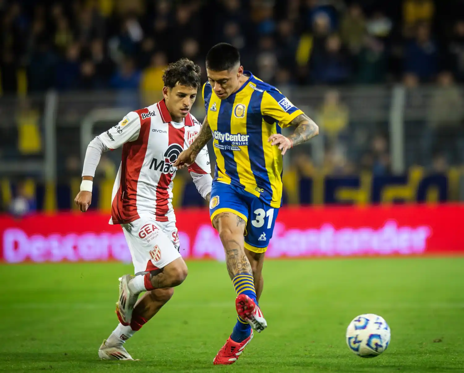 Navarro, protagonista en la victoria de Central.