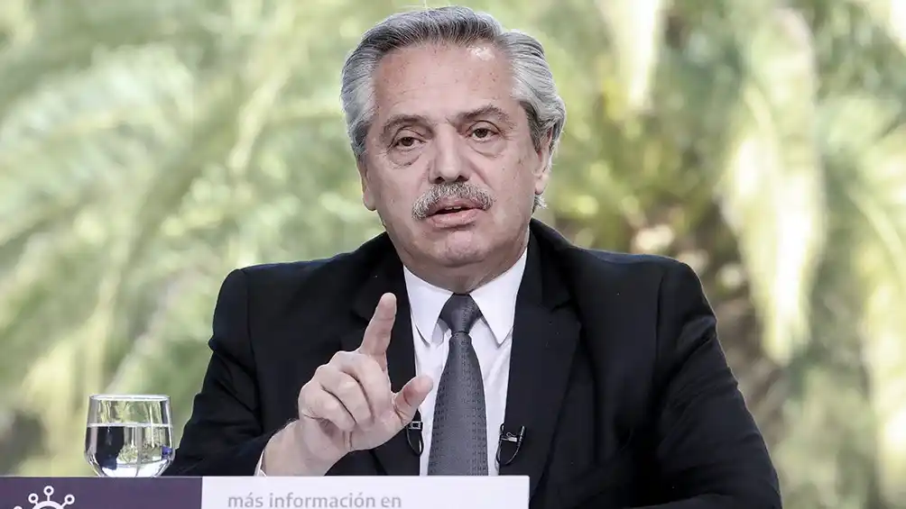 Alberto Fernández volvió a desarrollar actividades en la Casa Rosada.