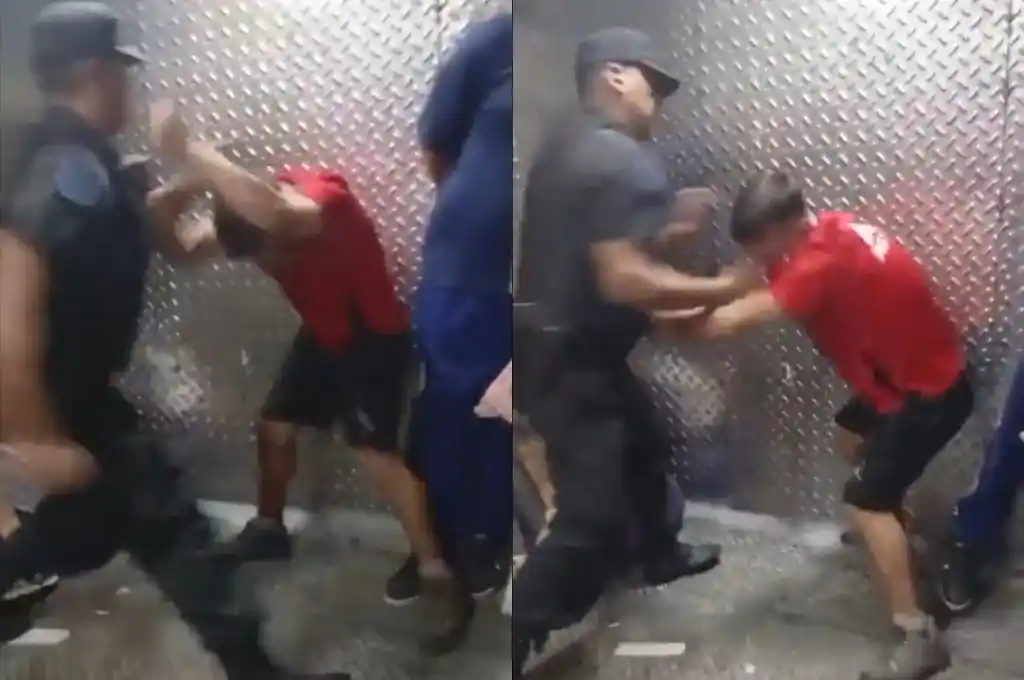 Pelea en el tren Belgrano