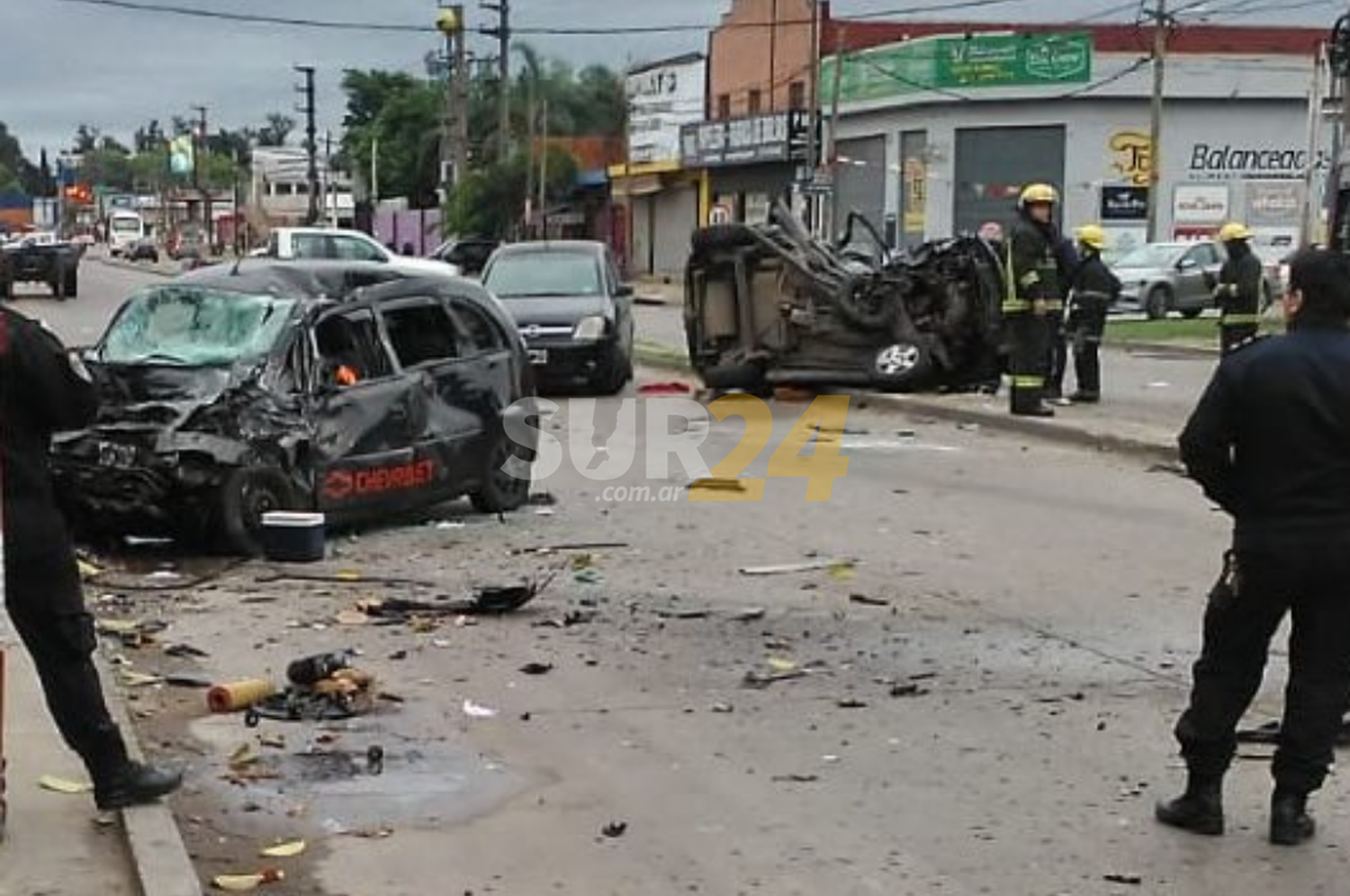 Un accidente múltiple le costó la vida a tres personas en José C. Paz