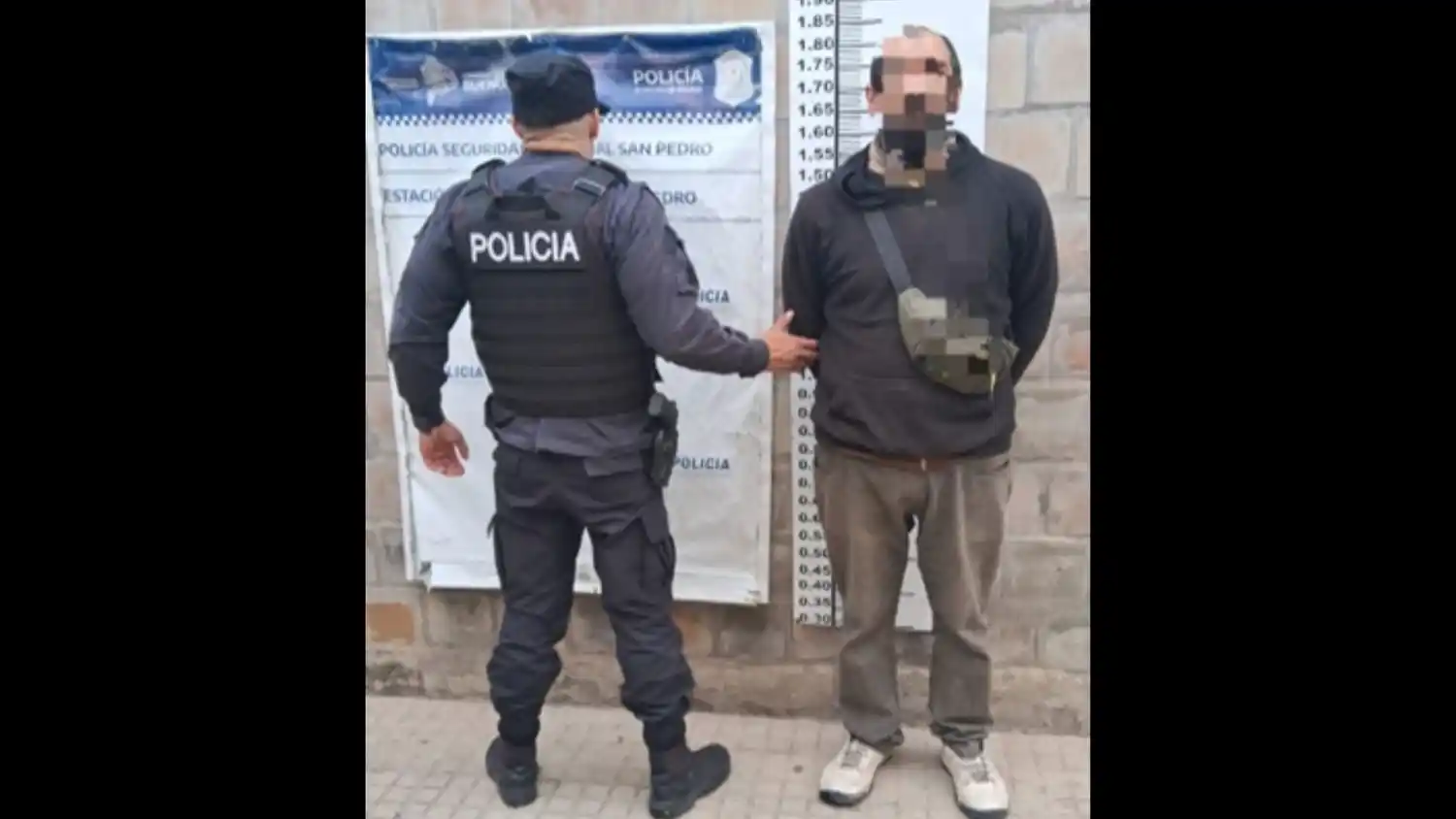 El sujeto había amenazado a su hija y luego quitarse la vida. Finalmente se logró que depusiera la actitud.