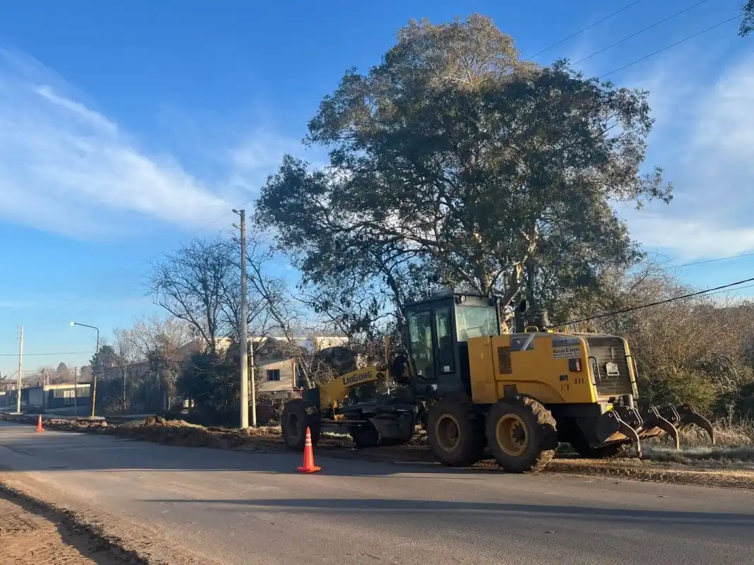 Avanza el plan de obras viales en distintos puntos de Gualeguaychú