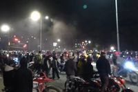 Otra madrugada de caos por las motos y la escalada de violencia urbana