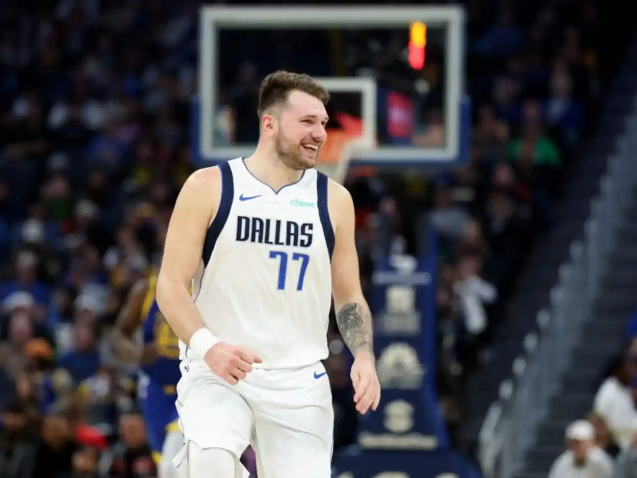Luka Dončić jugará junto a Lebron James en LA Lakers. Foto:AFP