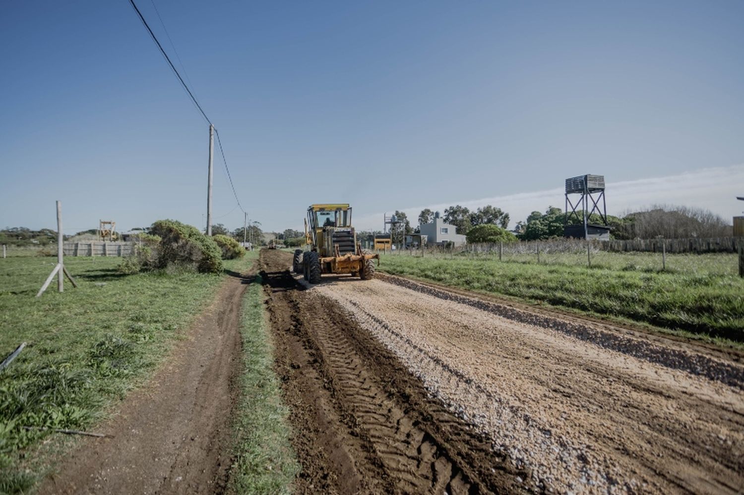 Arreglo de calles: le tocó el turno a Chapadmalal y la zona