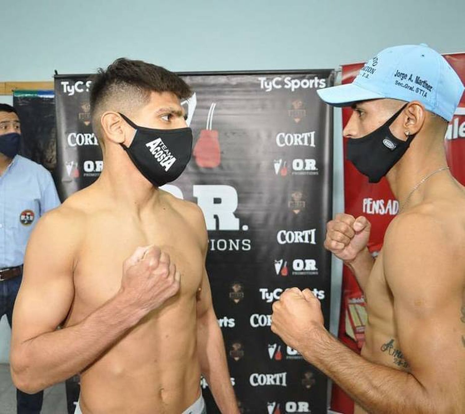 Boxeo: Jonathan �STin Tin⬝ Ruiz frente a �SEl Tren⬝ Sánchez, en Santa Fe