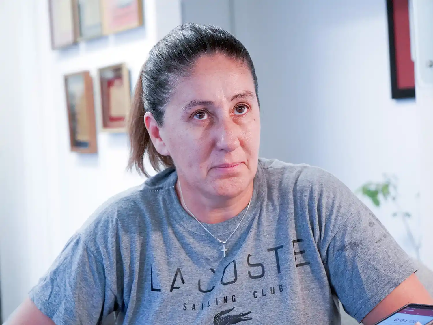 Clases. Brinda la docente en el Centro de Jubilados del barrio 9 de Julio