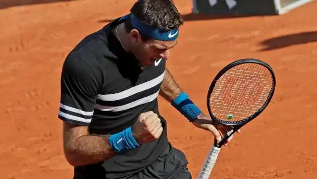 Roland Garros: Del Potro se sumó a Schwartzman en cuartos de final y ahora chocará con Cilic