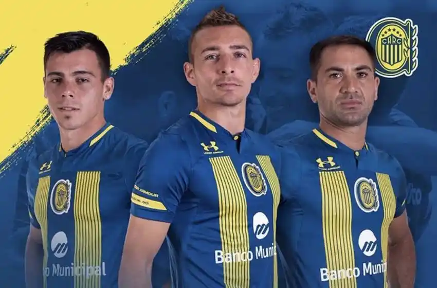 Se presentó oficialmente la nueva indumentaria de Rosario Central