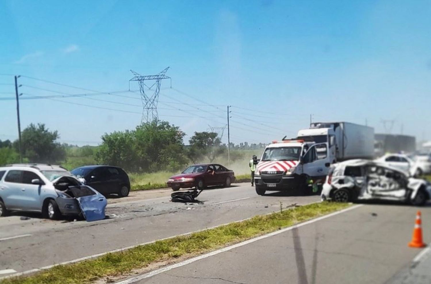 Murió una persona en el tramo que une a los dos puentes del complejo Zárate-Brazo Largo