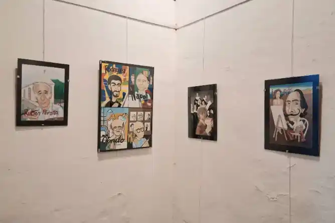 La Casa de Casco inauguró dos muestras de artes visuales con homenaje a Rubén Perotta