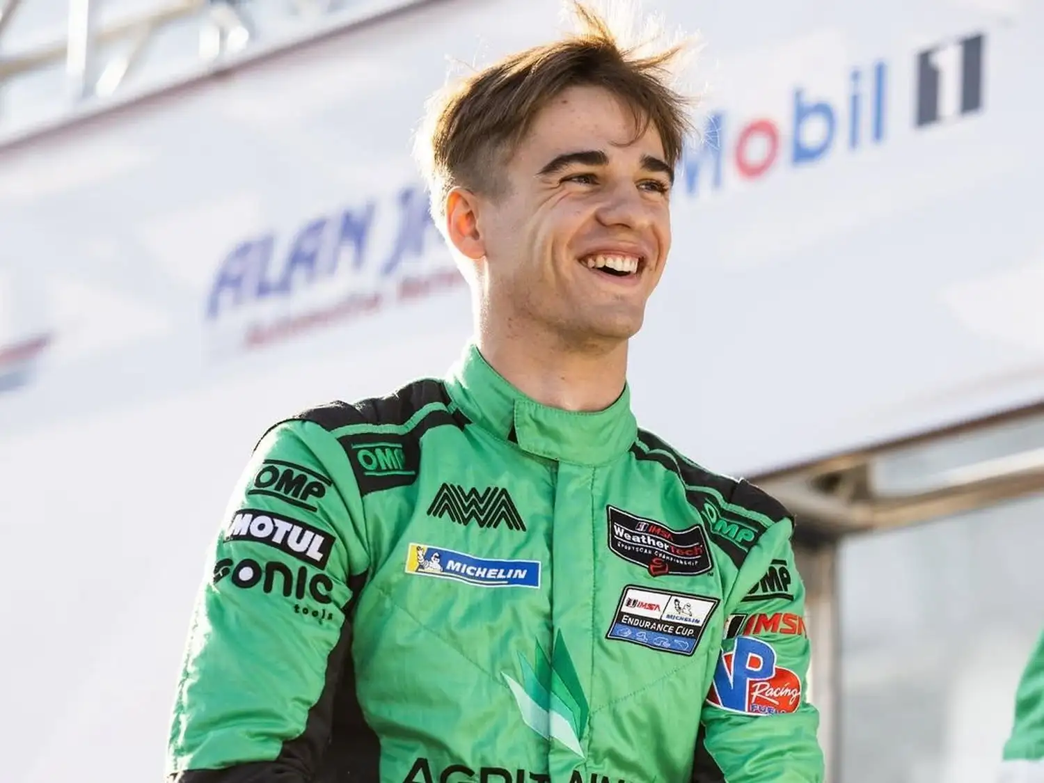 Felicidad ante la oportunidad. Notable sonrisa de Nico Varrone y su sueño por llegar a Formula 1.