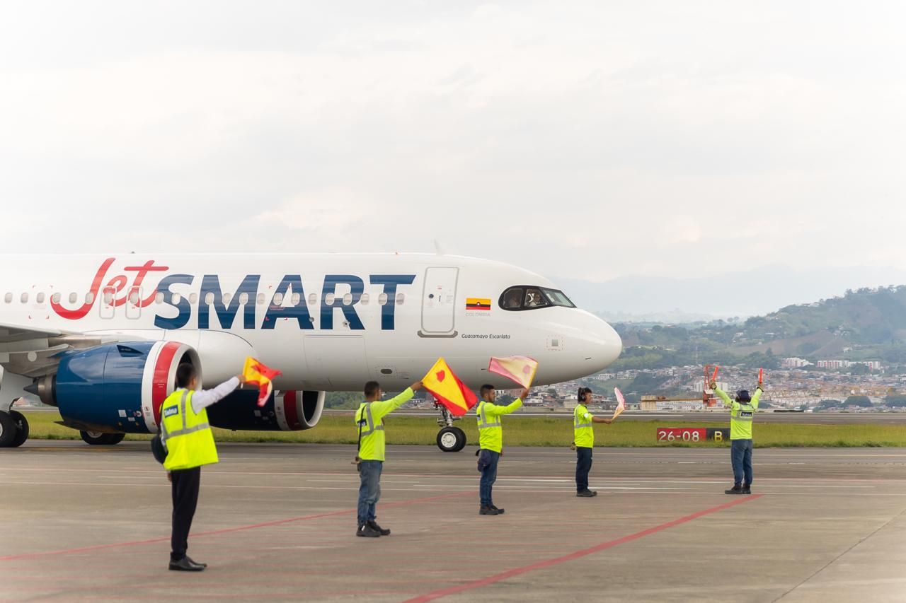 JetSMART amplía operaciones en Colombia con nuevas rutas desde Cali