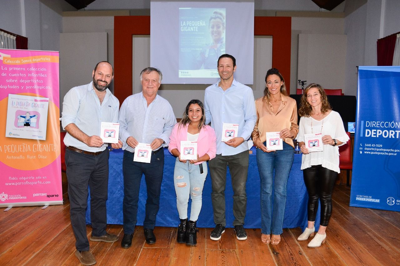 Presentaron "La Pequeña Gigante" en libro que cuenta la vida de Antonella Ruiz Díaz