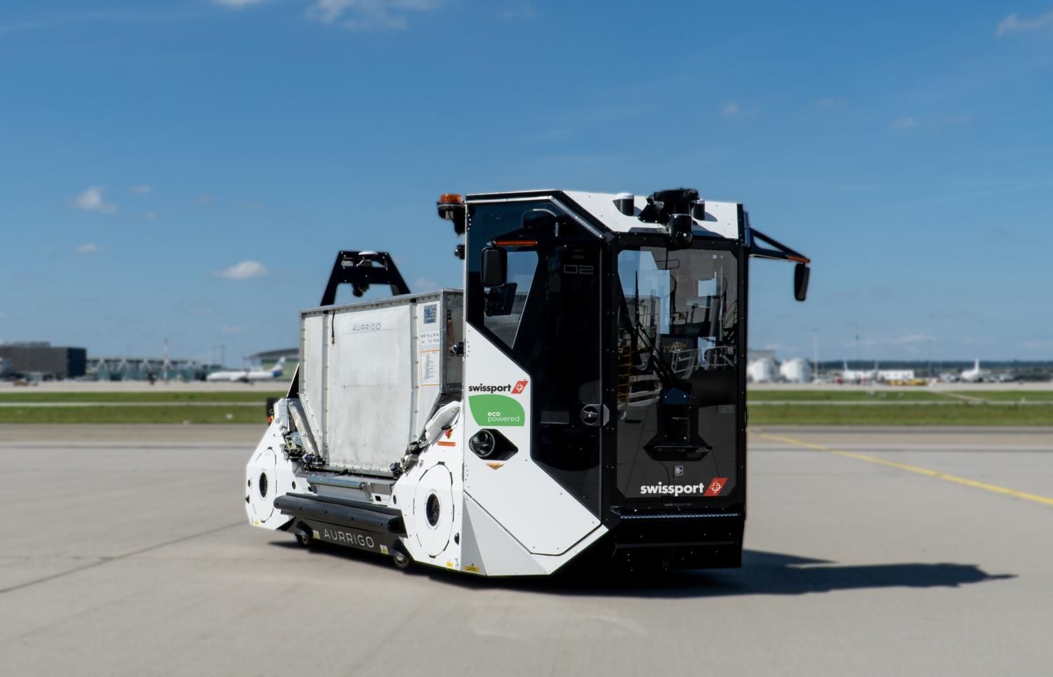 Swissport inicia prueba de equipo autónomo de handling en el aeropuerto de Zúrich