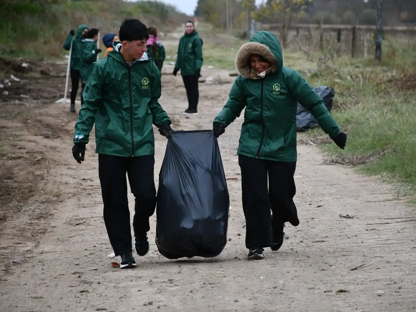 Plogging en Venado Tuerto.