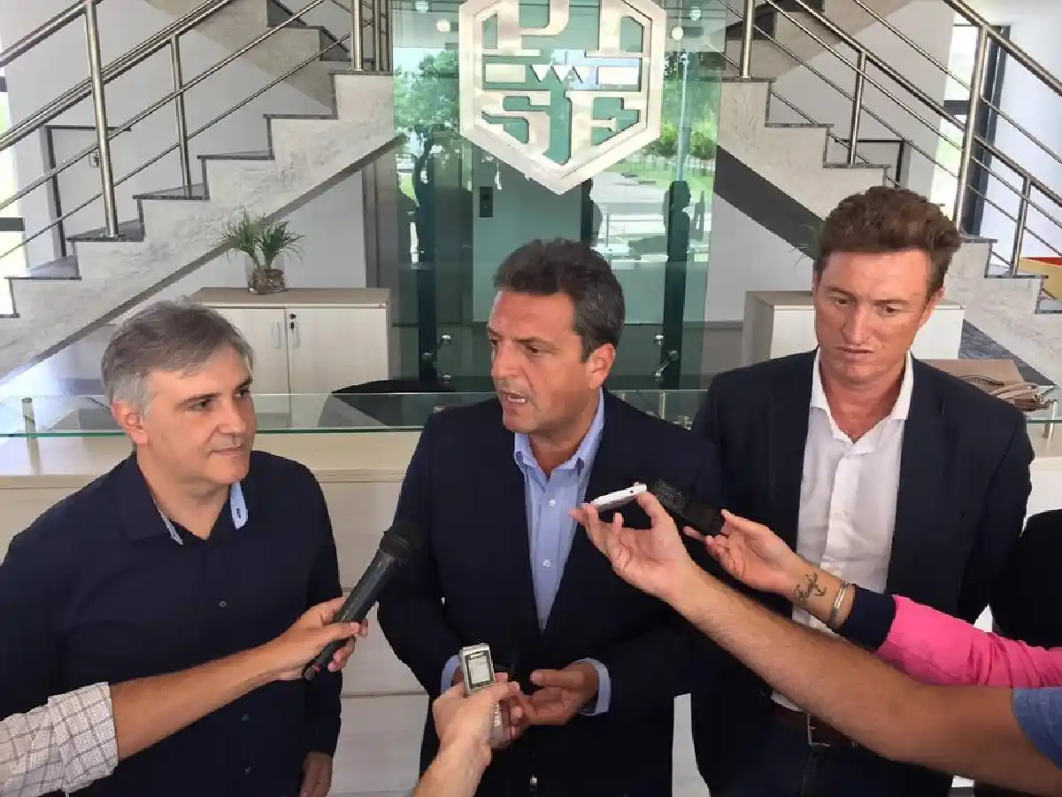 Sergio Massa en la ciudad: “Hay que poner la patria por delante, no solo sacarse selfies”