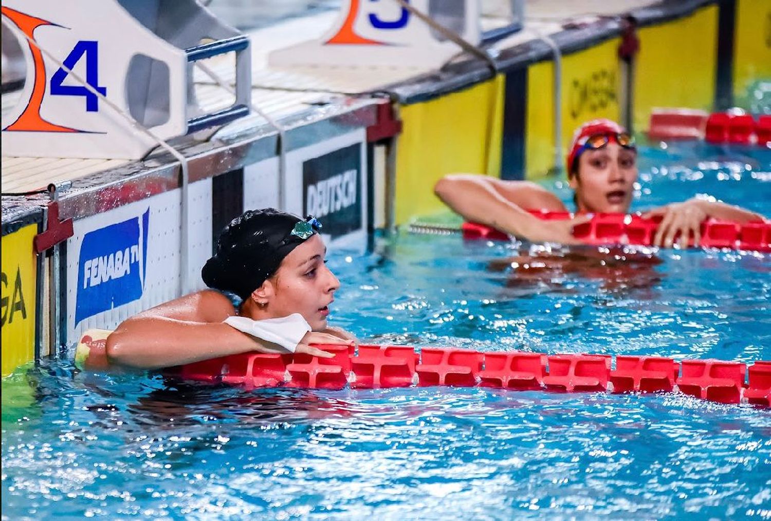 Malena Santillán batió dos récords nacionales.