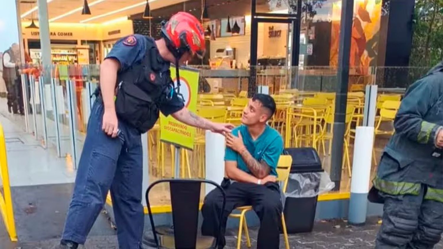 Tras salir campeón con Estudiantes, Tiago Palacios chocó contra una estación de servicio y dio positivo de alcoholemia