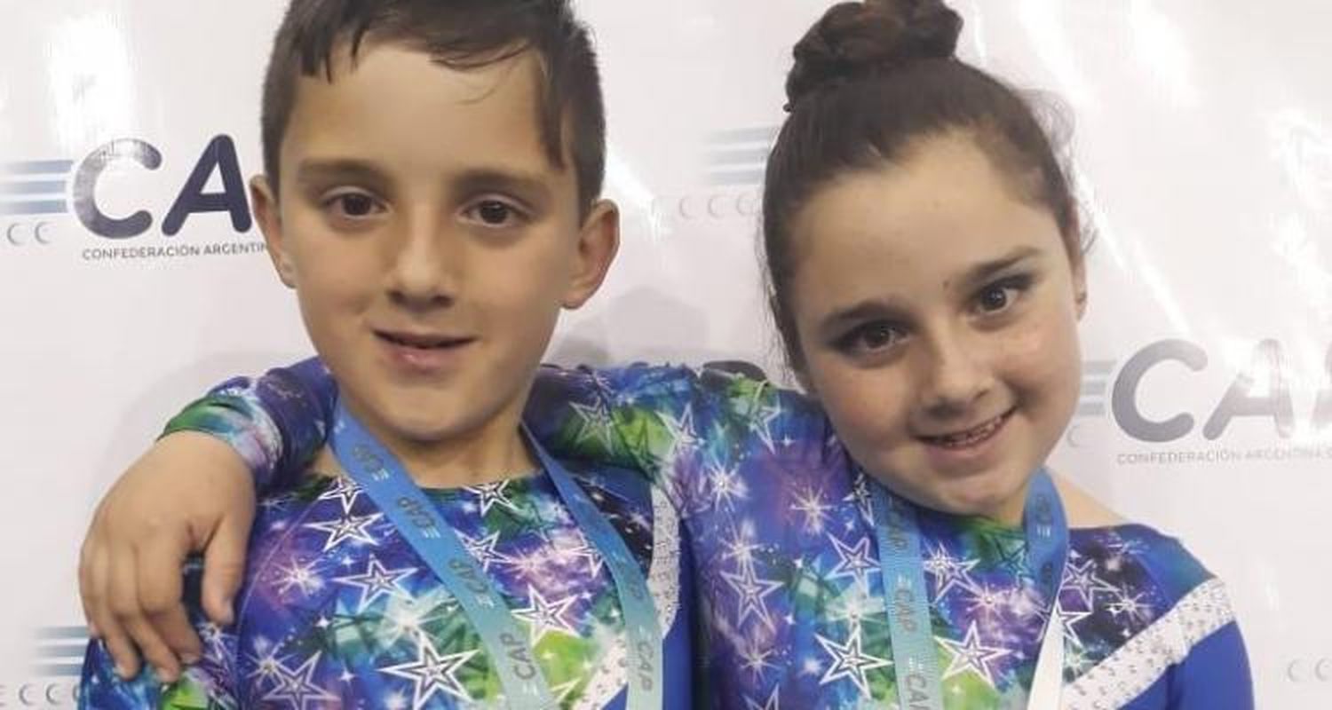 Medalla y banderas para los mellizos Mársico en el Nacional C de Puerto Madryn