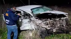 Tristeza por el fallecimiento de las dos personas en el choque del fin de semana