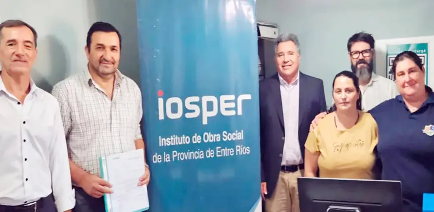 Iosper inauguró una delegación en Colonia Ayuí