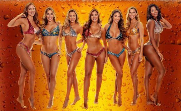 El Oso presentó a las chicas de su nuevo calendario