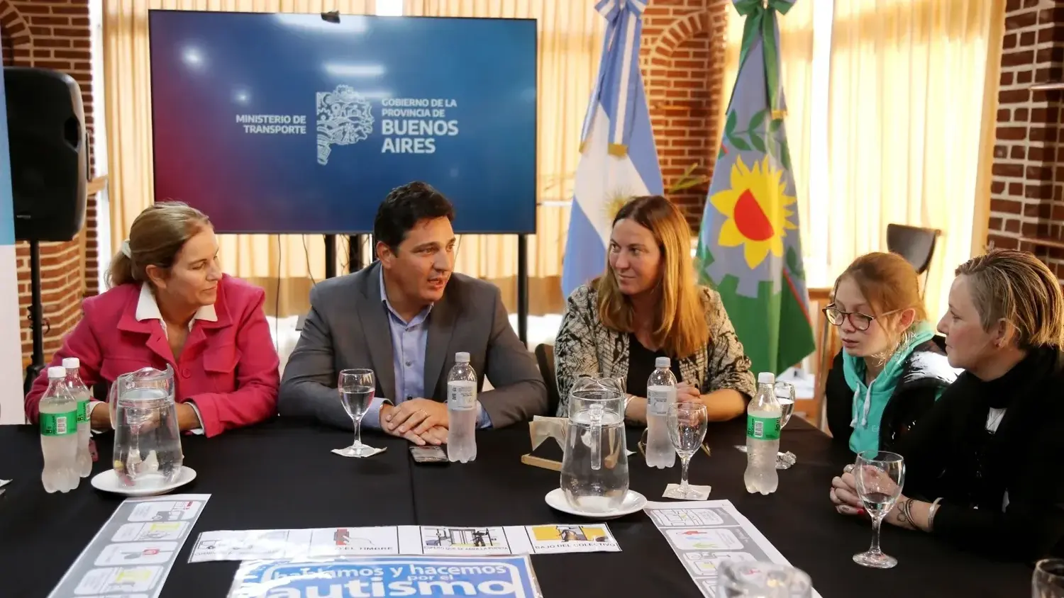 Senado aprobó el uso obligatorio de pictogramas en  transporte público.