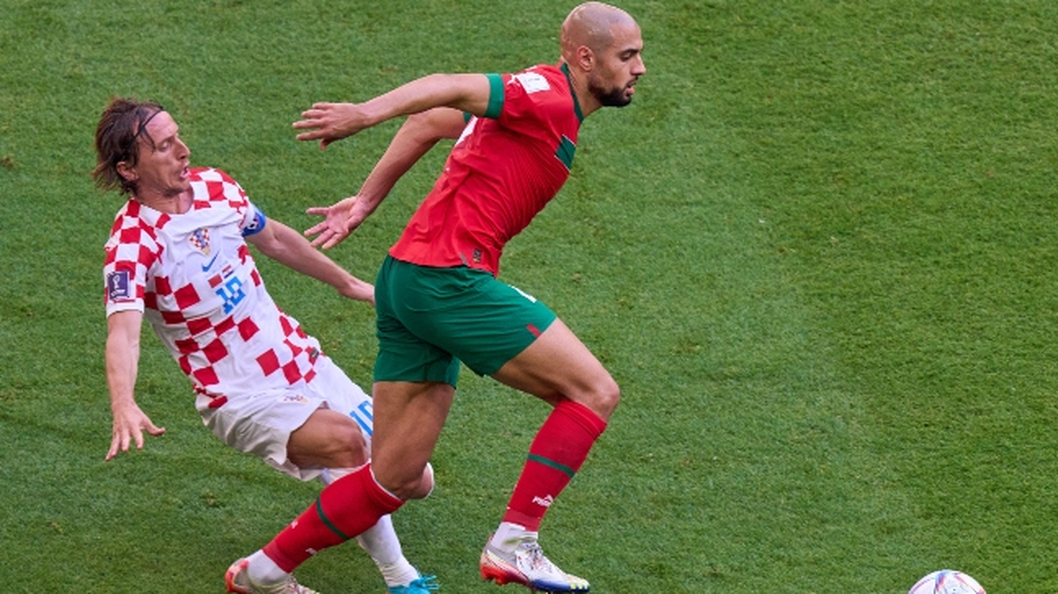 Empate en cero para el duelo entre Marruecos y Croacia