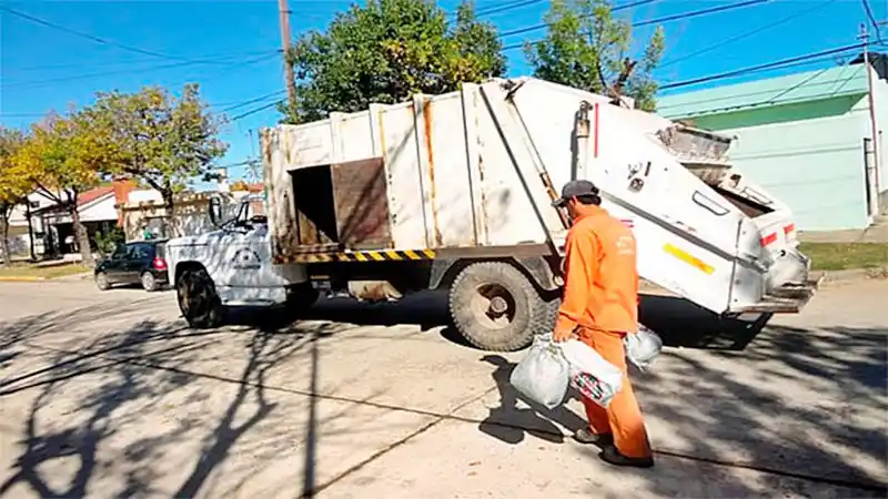 Recolección de residuos durante el próximo fin de semana largo