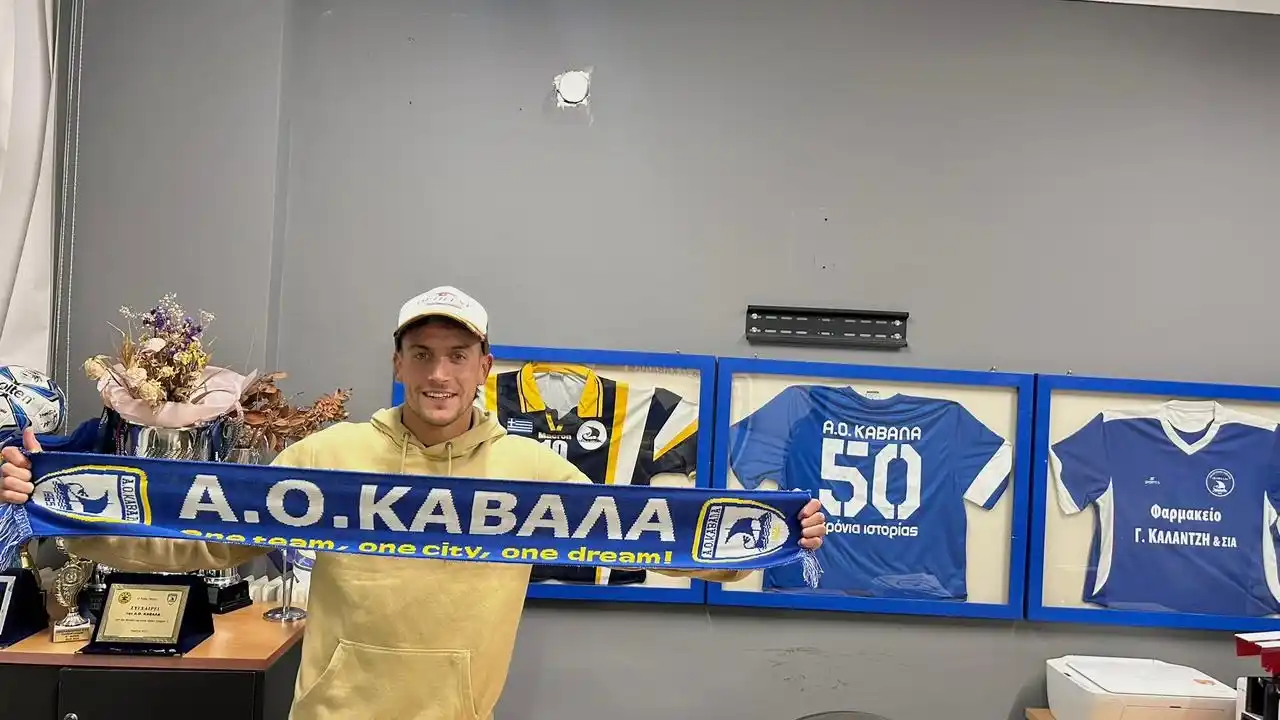 Lucas Comachi y una segunda aventura en el fútbol de Grecia