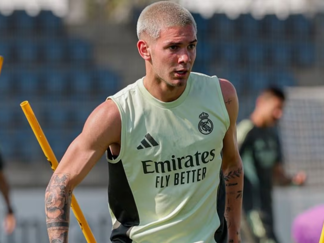 Franco Mastantuono tendrá sus primeros minutos en el Real Madrid. Foto Real Madrid)