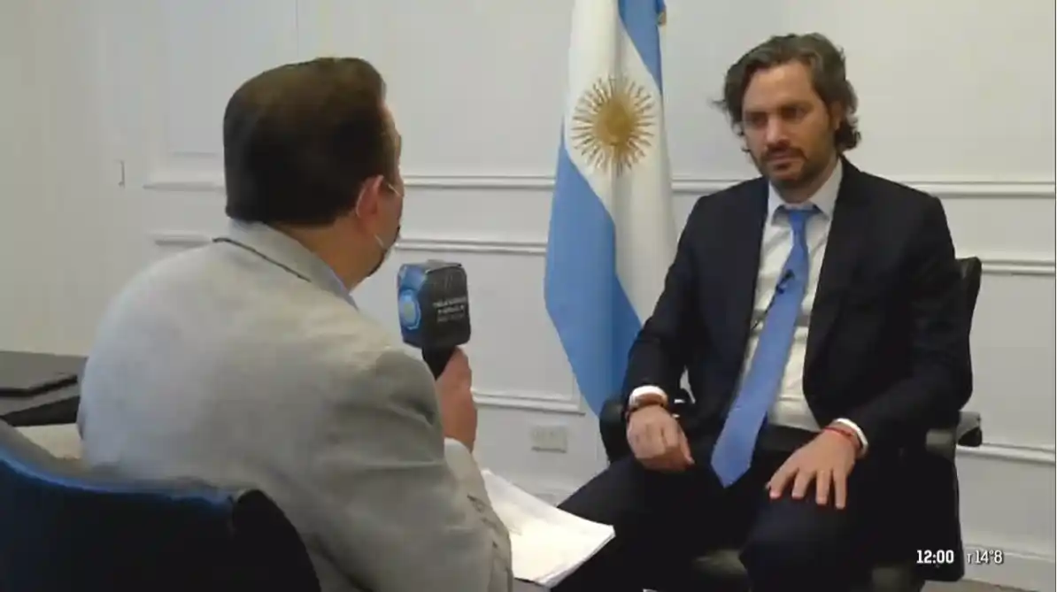 Santiago Cafiero aseguró que "viene la etapa de la recuperación" en la Argentina