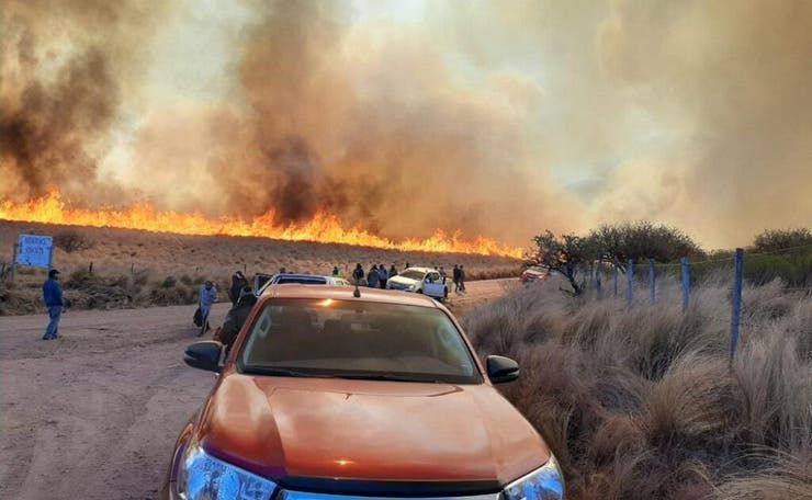 Los incendios en Córdoba están descontrolados