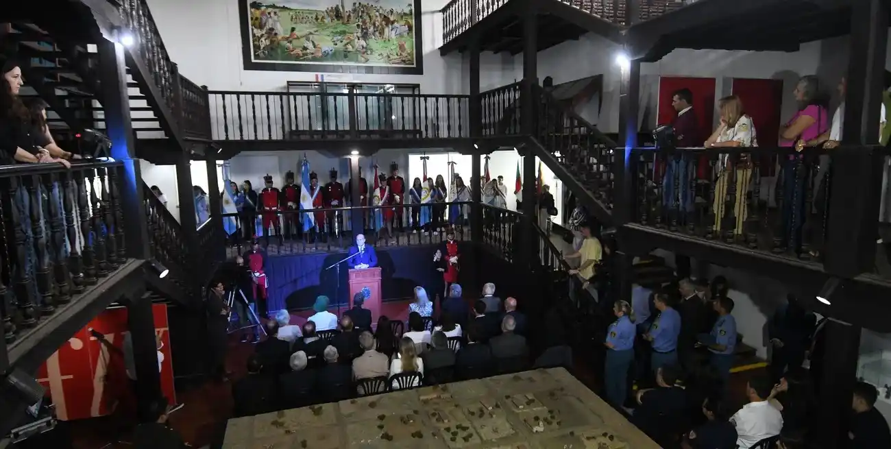 Los actos se realizaron este miércoles en las instalaciones de Santa Fe La Vieja, en Cayastá. Foto: Mauricio Garín