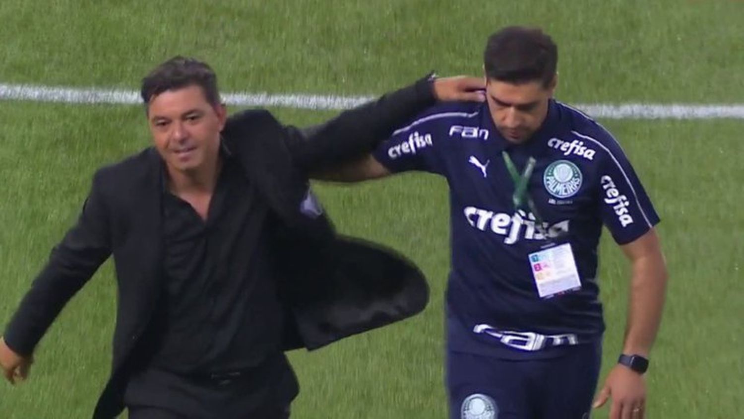 El reconocimiento más grande: qué le dijo el DT del Palmeiras a Gallardo