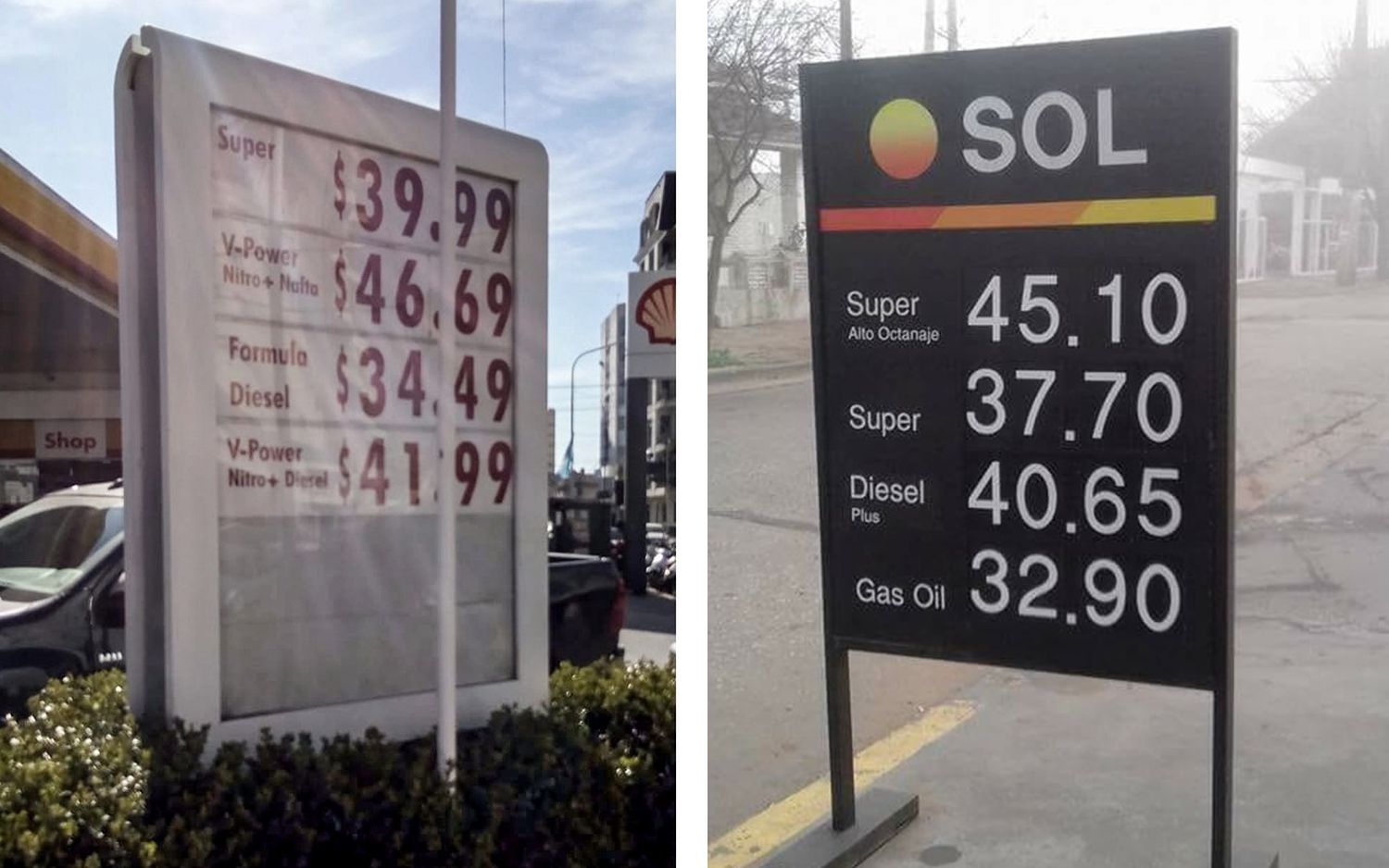 Aumentaron las naftas y hay bronca en la Provincia porque las subas son aún mayores