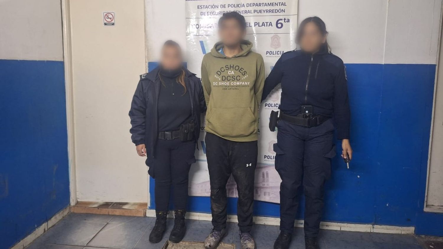 El imputado fue trasladado a la Cárcel de Batán.