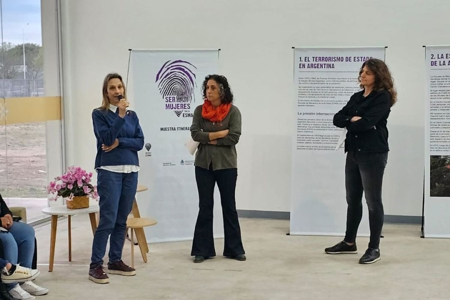 “Ser Mujeres en la ESMA”, tras 40 años de democracia: “Está abierta al público, pueden venir cuando quieran”