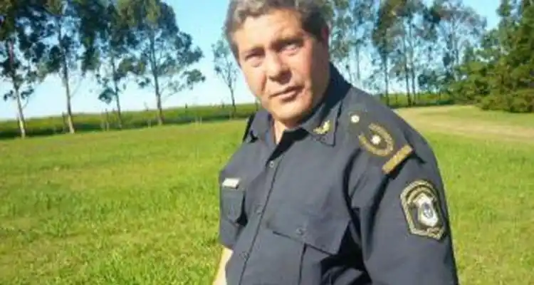 Pesar por la muerte del excomisario Gustavo Blanché