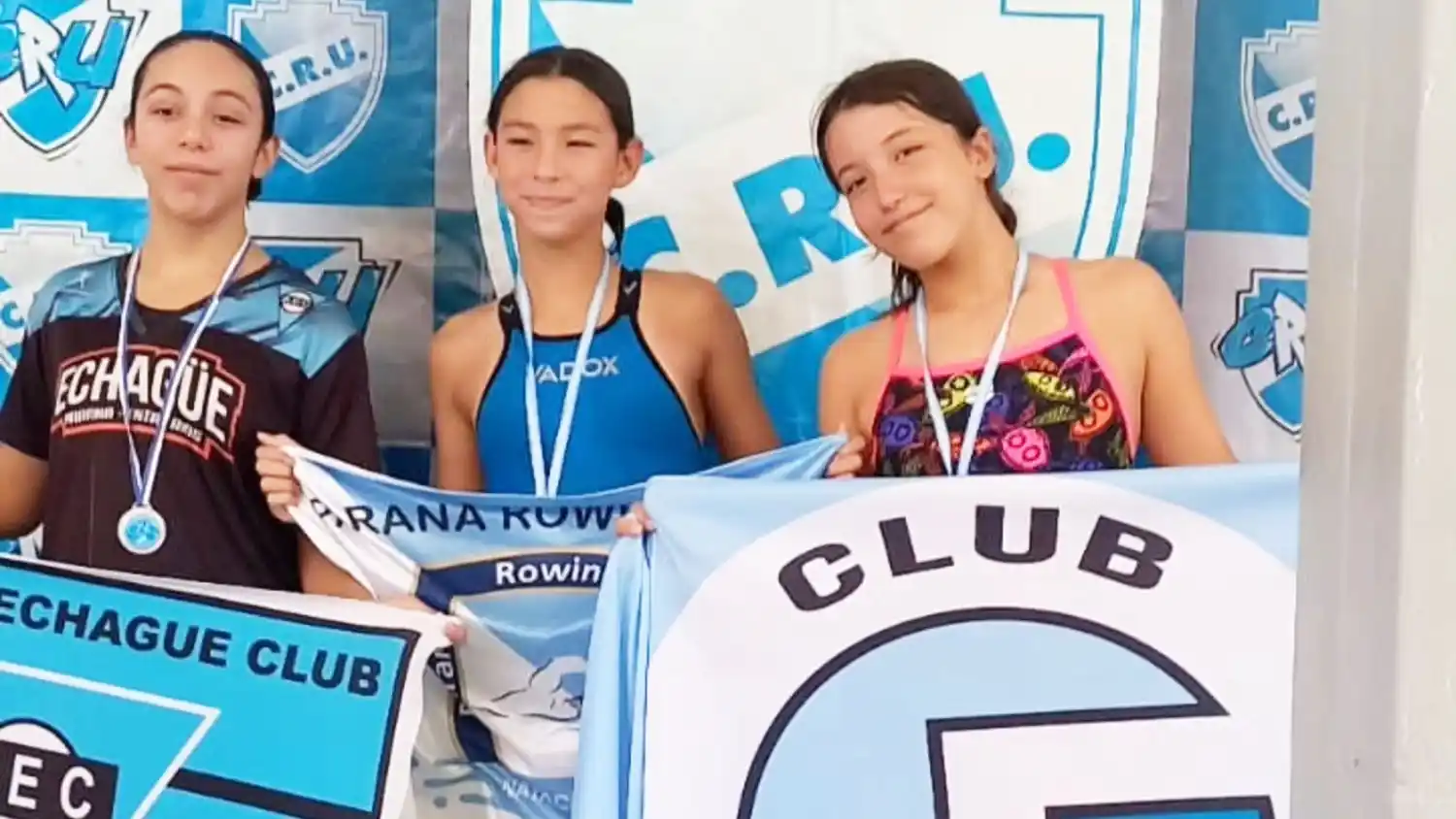 Nadadores del Club Salto Grande compitieron en Regatas de Concepción del Uruguay