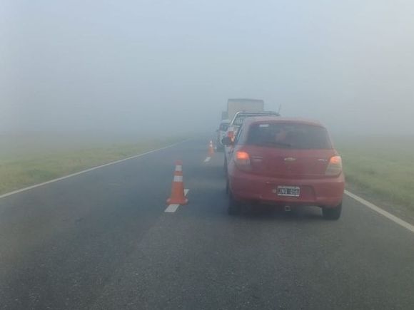 Precaución en rutas santafesinas: lloviznas, niebla y desvíos por obras en distintos puntos
