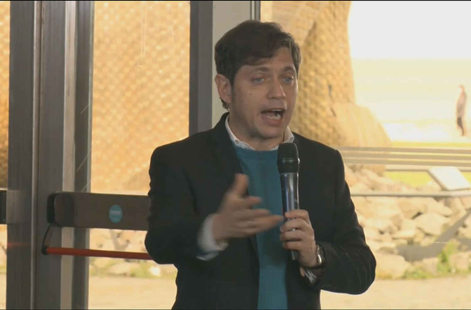 Kicillof en Mar del Plata: "Esto funciona como una vuelta a vivir"