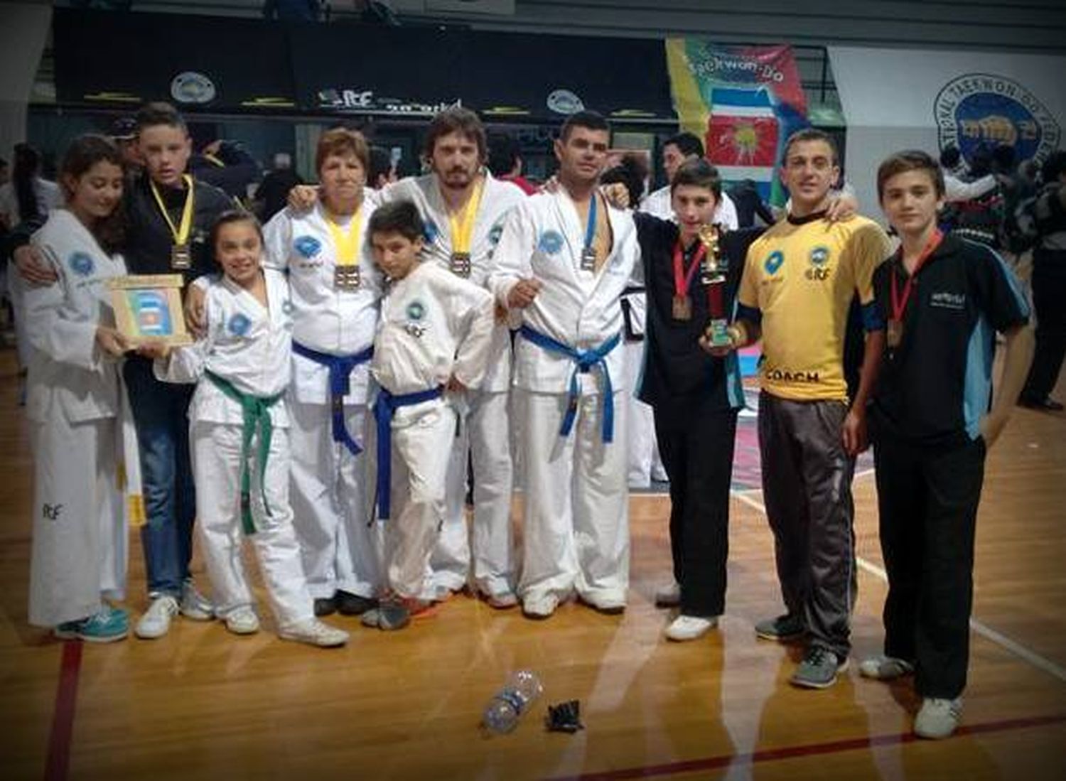 Taek Won-Do: Destacada labor de atletas de la ciudad en Santiago