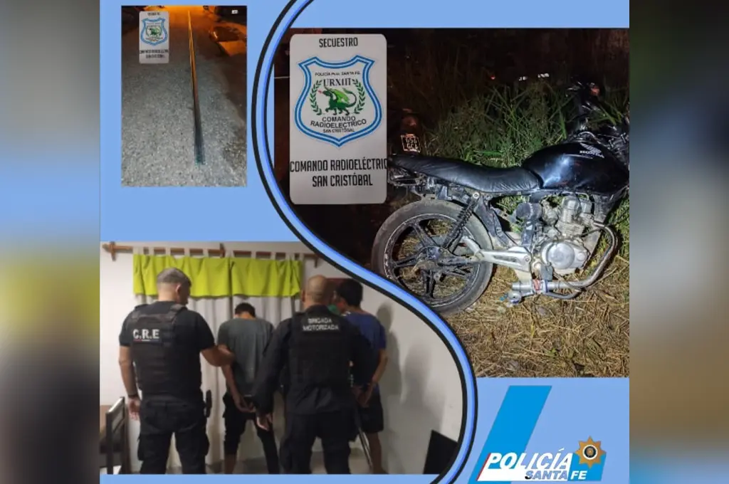 Detuvieron a dos hermanos por robo en una vivienda en construcción